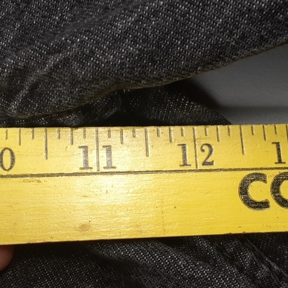 Zara High Waist Distressed Black Mom Jeans - Picture 6 of 9